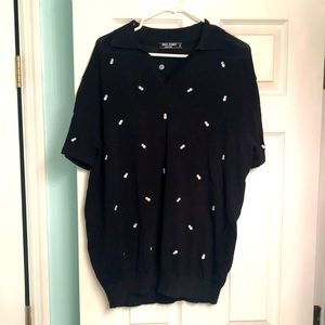 Men’s pineapple dress shirt